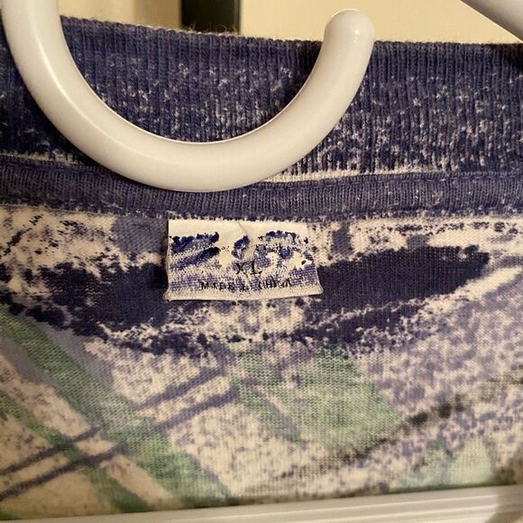 Men's Vintage Minnesota Twins Graffiti All Over Print Baseball T-Shirt Blue XL - Picture 10 of 11